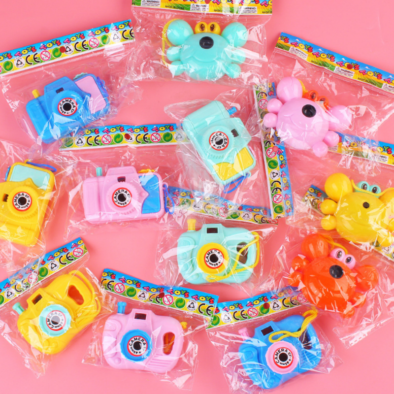 1pc Kinder Kamera Spielzeug perfekt für Jungen Mädchen Geburtstags feier begünstigt Werbe geschenk Pinata kleines Geschenk 7x4,5 cm 12 Tier muster