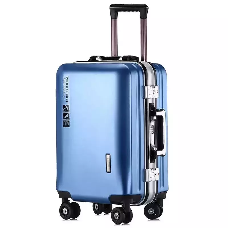 Pokrowiec na wózek bagażowa 20 24 calowa aluminiowa rama walizka podróżna damskiej odporna na zarysowania biznesowej sejf na hasło odporna na zużycie