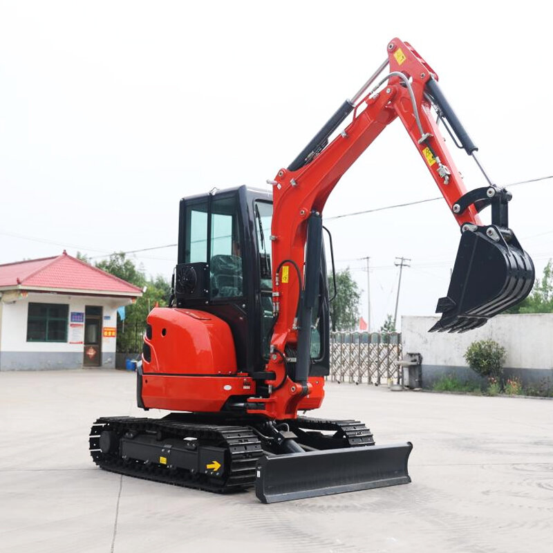 3.5 ton mini máquina escavadora novo preço chinês mini escavadora com ce para venda