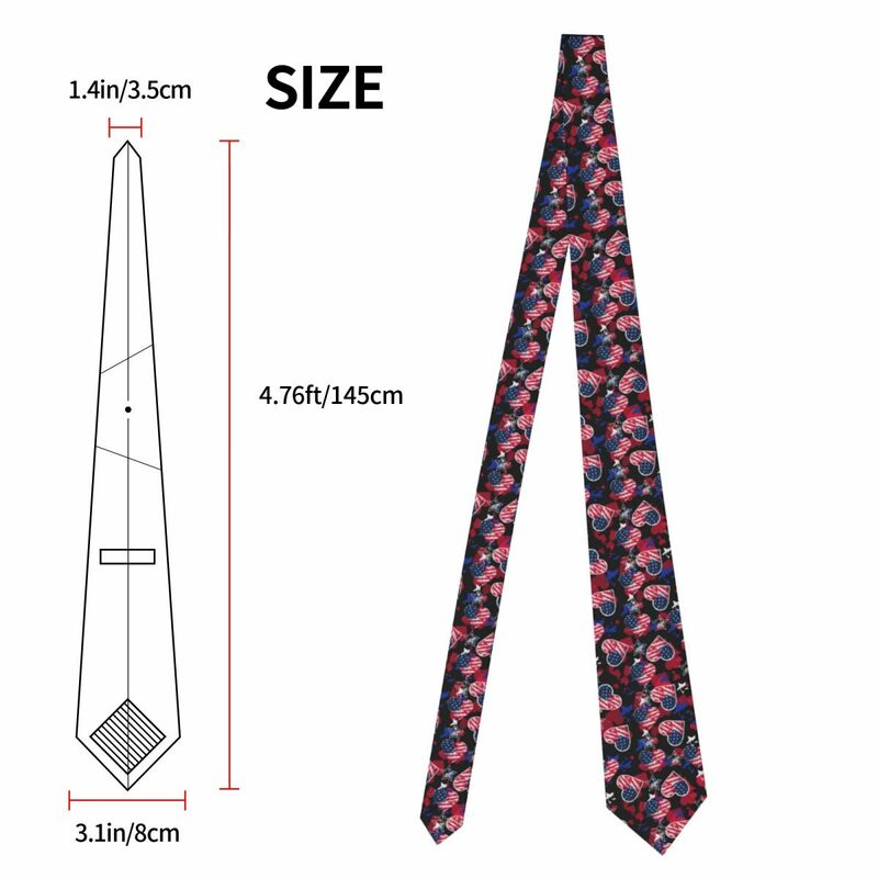 3d impresso camuflagem gravata, bandeira americana, eua, militar, negócio, gravata, estreito
