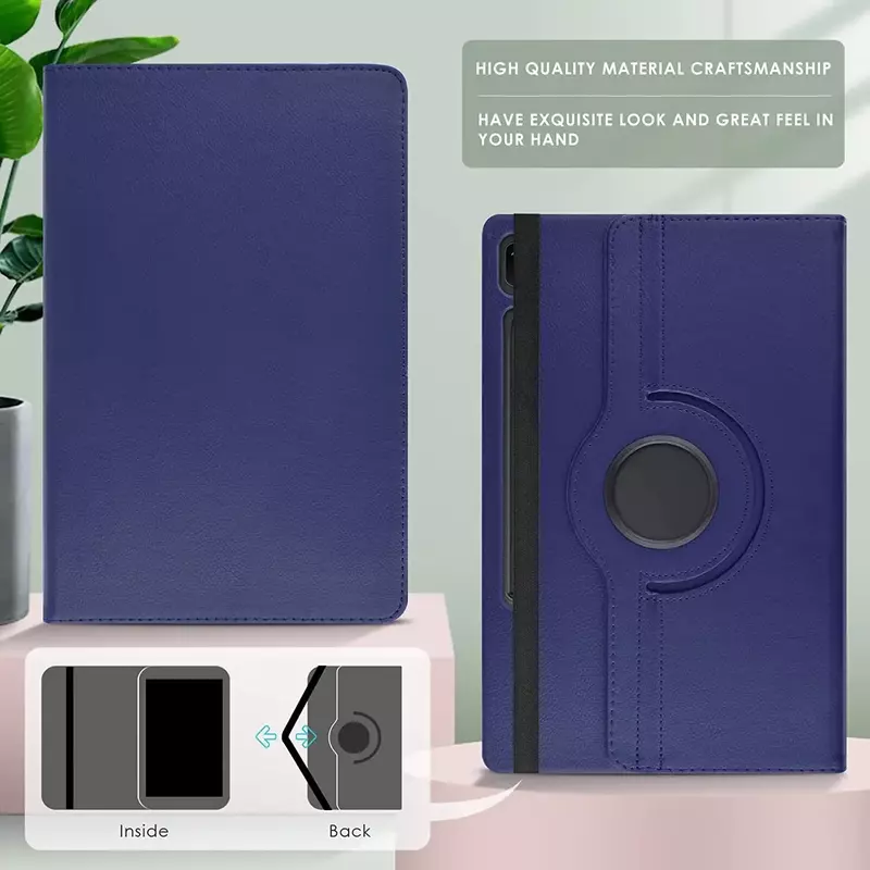 360 Rotating Case for Samsung Galaxy Tab S7 S8 11 S9 T870 X710 Tablet Cover Galaxy Tab S5e A8 10.5 X200 A7 Lite 8.7 S6 10.4 Case