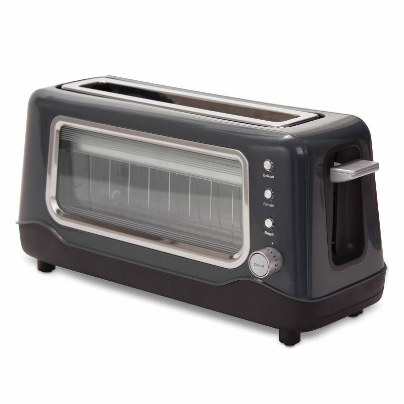 Long Slot Toaster zum gleichmäßigen Toasten verschiedener Brots orten