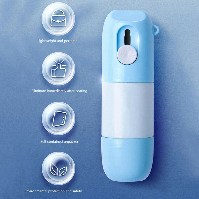 Gomme de papier thermique avec couteau de déballage, portable et durable, protection des données, 1 à 3 pièces