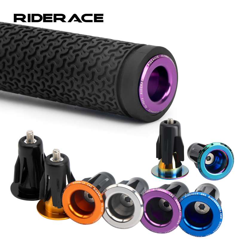 Концевая заглушка для руля велосипеда, алюминиевая крышка для руля, для горного и дорожного велосипеда, разноцветные аксессуары для руля, 1 пара