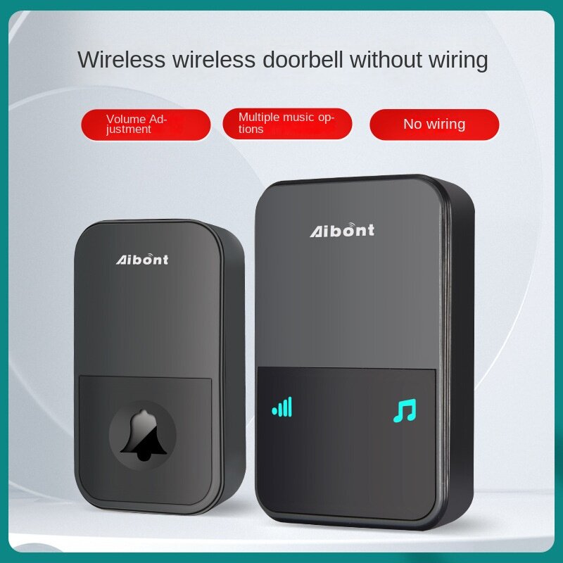 Wireless home remote control digital intelligent electronic doorbell guest elderly children call device
