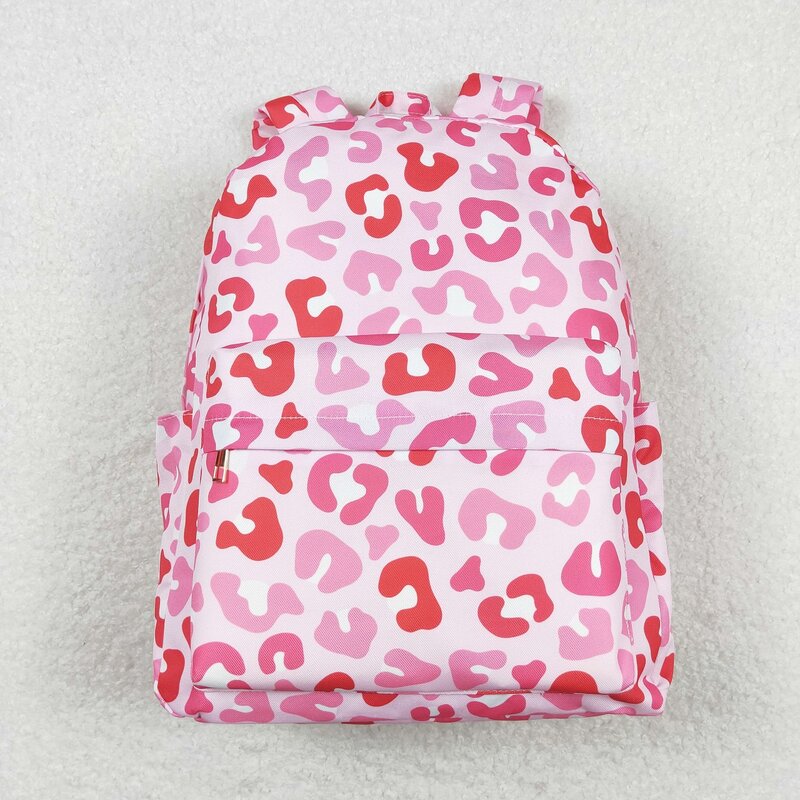 Рюкзак Радужный с леопардовым принтом для девочек