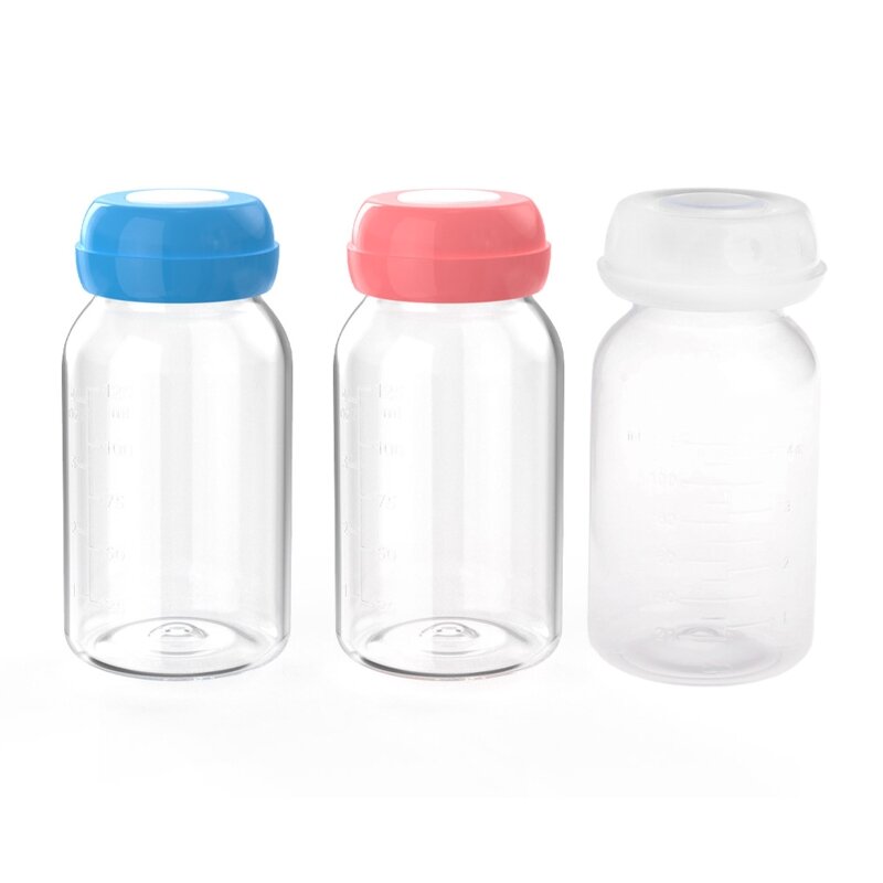 HUYU 125ml Transparent Milk Carton Water Bottle Reusable Drinkware Shaker Sports Breast Milk Water Juice Drinking Cup