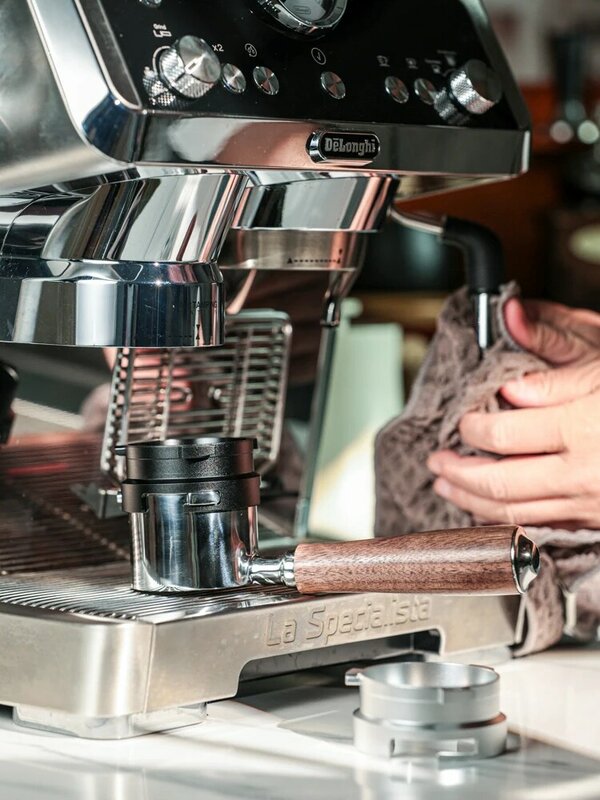 Coffee Bottomless Portafilter, Acessórios para café, Delonghi La Specialista EC9155 EC9255 EC9335 EC9355 EC9665 EC9865, 51mm
