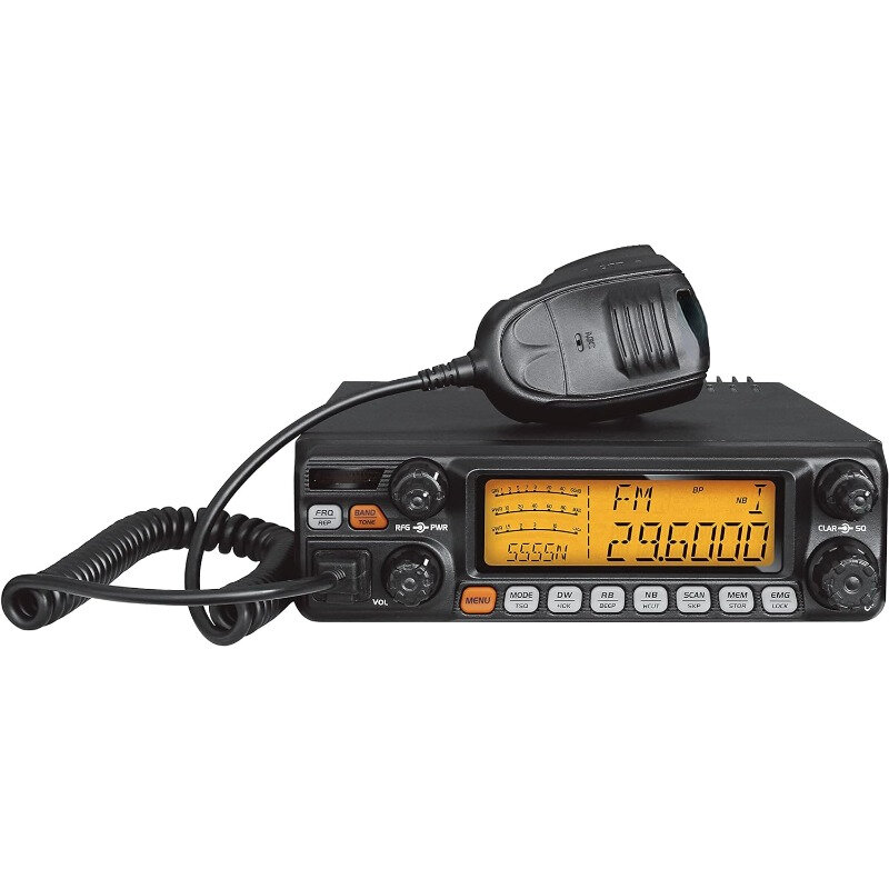 AT-5555N II วิทยุ10เมตรสำหรับรถบรรทุกพร้อมฟังก์ชั่น CTCSS/DCS กำลังขับสูง60W AM PEP,50W FM,SSB 60W
