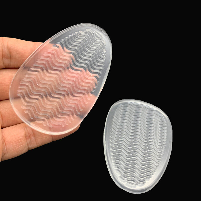 1 Pair Women Soft Silicone Gel Cushion Insoles Metatarsal Support Insert Pad Shoes Insoles Orthopedic