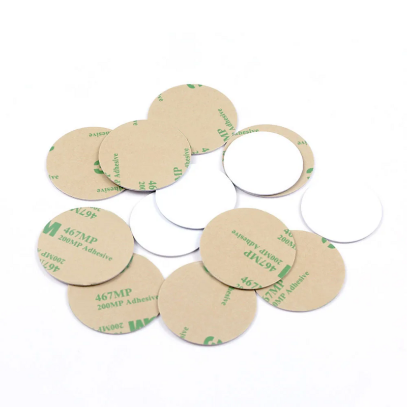 5pcs/10pcs 125 Khz RFID ID Sticker Writable Coin Cards Label EM4305 T5577 Chip For Access Control Rewritable