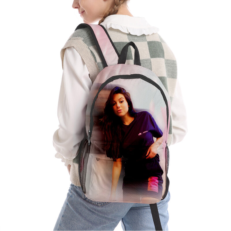 Kira Kosarin plecak w stylu Harajuku dla dorosłych Unisex torby dla dzieci na co dzień plecak szkolny z Anime z powrotem do szkoły