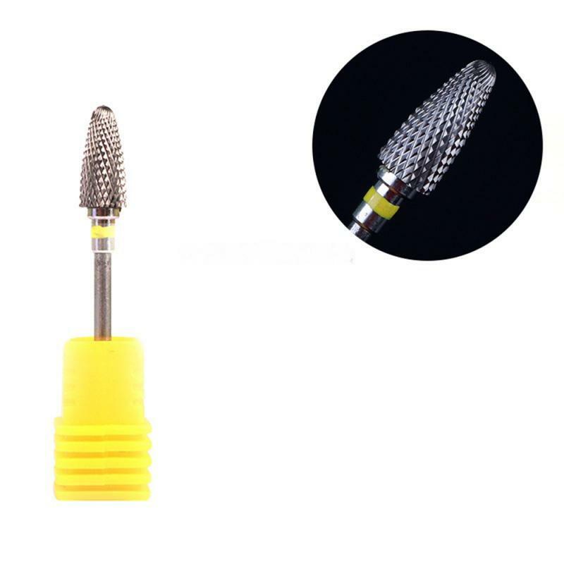 1/3/5PCS Electric Grinder High Strength High Hardness Fine Grain Tungsten Steel Material Effective Gel Removal Nail Supplies