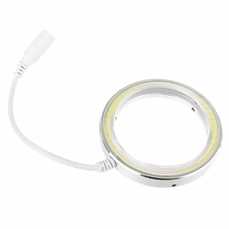 Regulowana lampa pierścieniowa 60 LED do mikroskopu STEREO Bezcieniowa lampa wtyczką USB