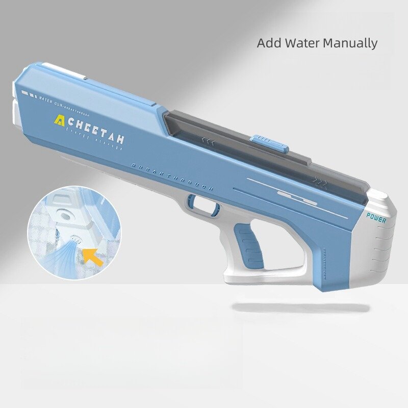 Pistola ad acqua elettrica automatica assorbe l'acqua estate battaglia d'acqua all'aperto giocattoli interattivi per piscina da spiaggia arma da gioco per adulti bambini