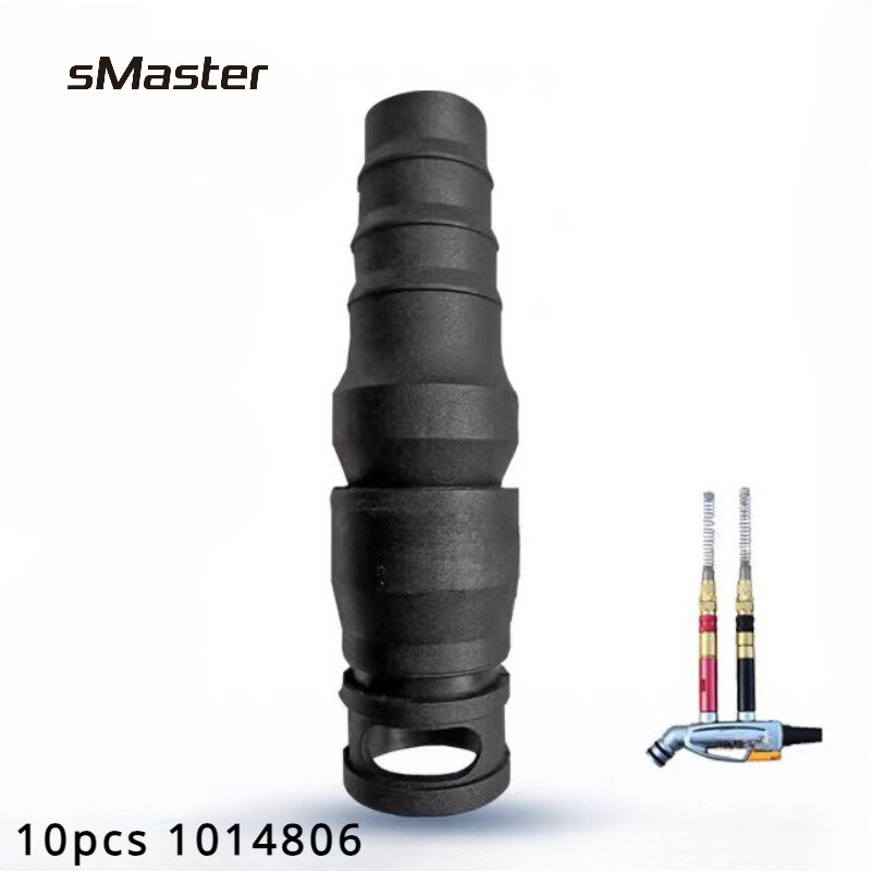 Connettore per tubo flessibile Smaster 10 pezzi 1014806 per pompa iniettore polvere Gema OptiFlow IG07