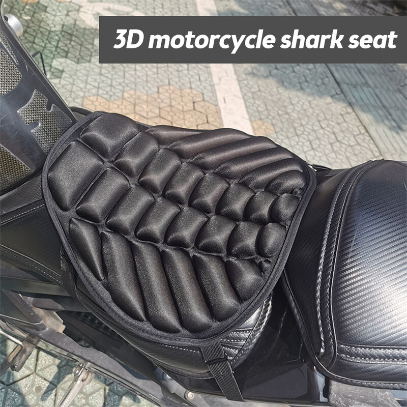Nowość Pokrowiec na fotel motocyklowy Air Pad Poduszka na fotel powietrzny do motocykla Uniwersalne fotele żelowe motocyklowe