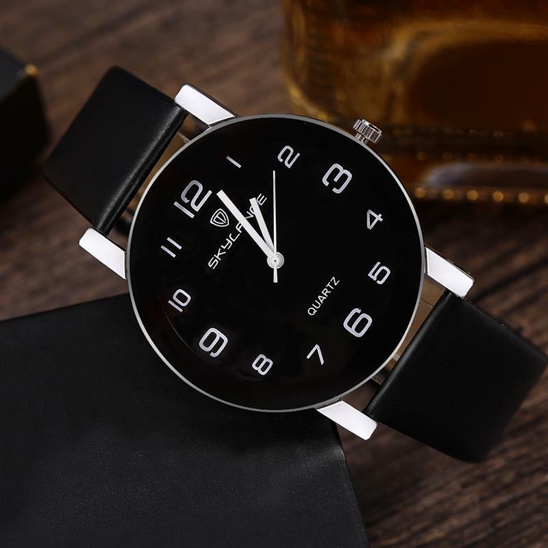 Venda quente pulseira relógio feminino moda couro preto quartzo pulso relógios casuais senhoras relogio feminino reloj mujer 2022
