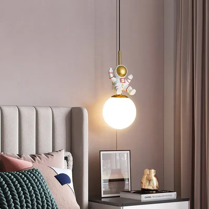 Современная светодиодная Подвесная лампа для спальни, прикроватной тумбочки, детской комнаты, креативная люстра, внутренняя люстра, домашний декор, осветительный прибор