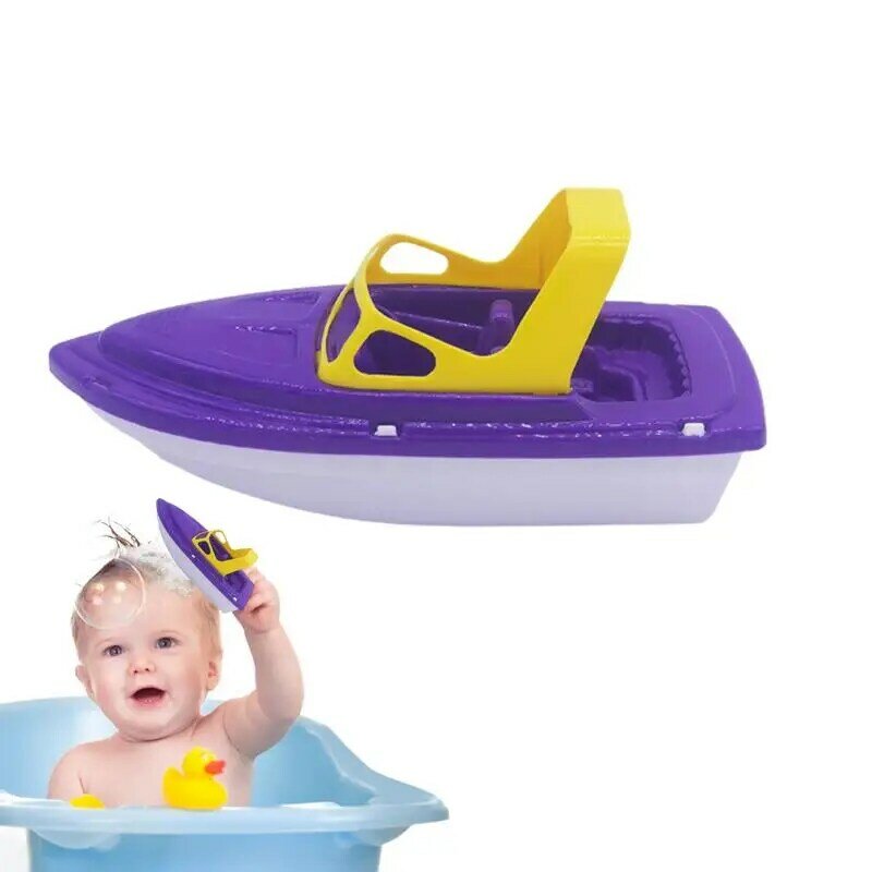 Barcos de juguete flotantes para niños pequeños, bote de juguete para piscina, yate, velero de velocidad, barcos de juguete flotantes para bañera, juego de juguetes para Baño