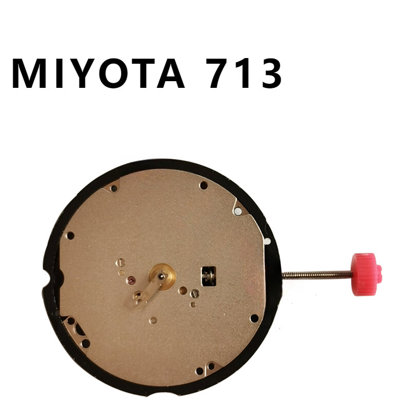 Originele Nieuwe Japan Miyota 713 Beweging 3 Handen Quartz Uurwerk Horloge Accessoires