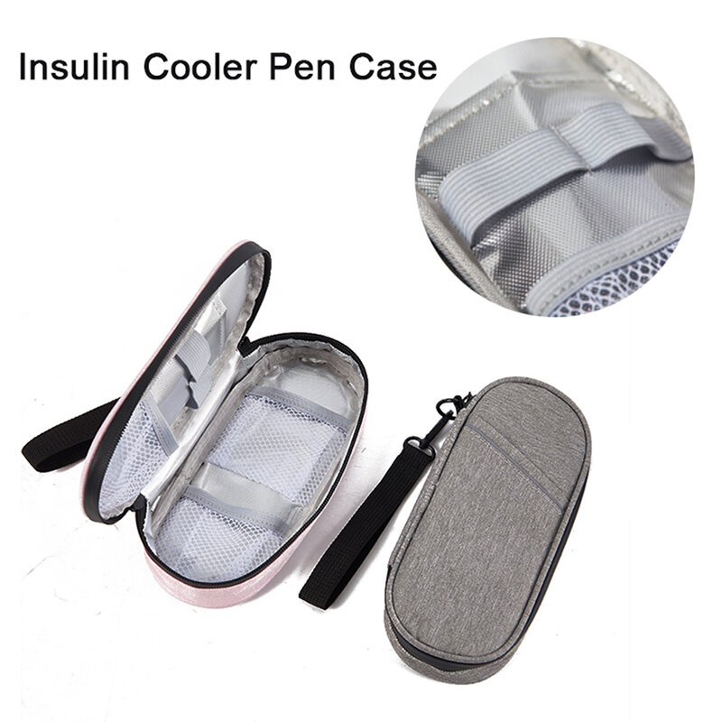 Insulin Cooler Bag Medicine Cooler Box Portable Insulin Cooler Bag Insulin Cause Diabetic Patient Organizer