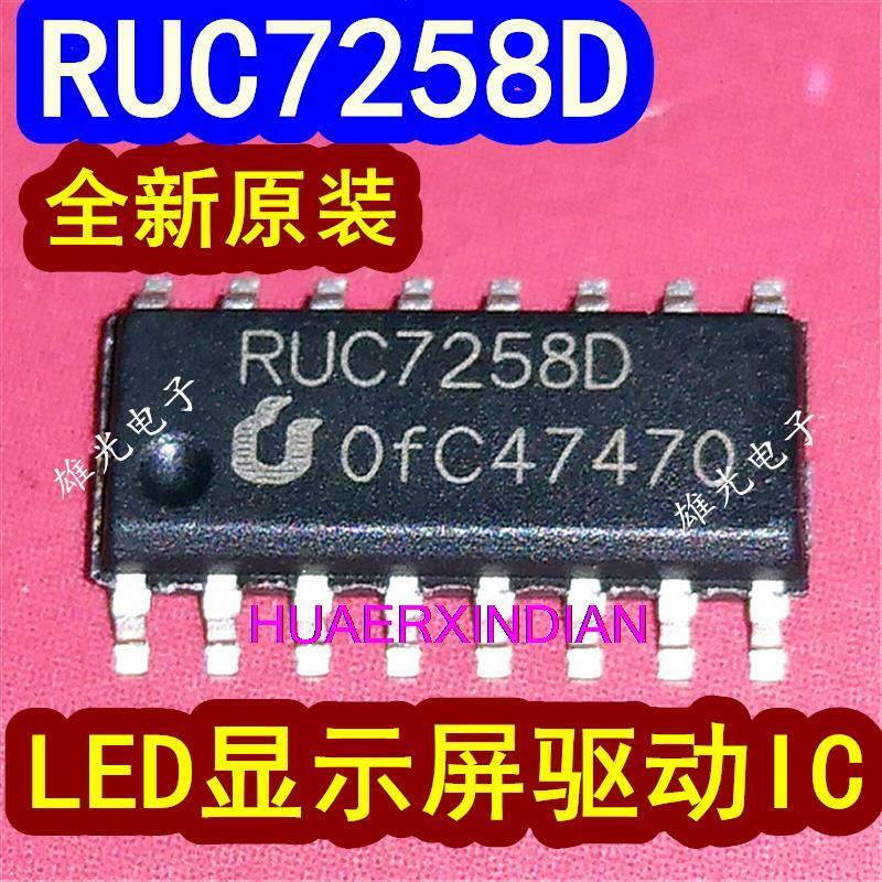 10PCS New Original RUC7258D RUC7258DH4 SOP16  IC