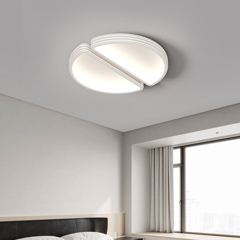 Minimalistyczny reflektor do salonu Nowoczesne proste atmosferyczne prostokątne lampy sufitowe Nordic Light Luksusowa główna lampa do salonu