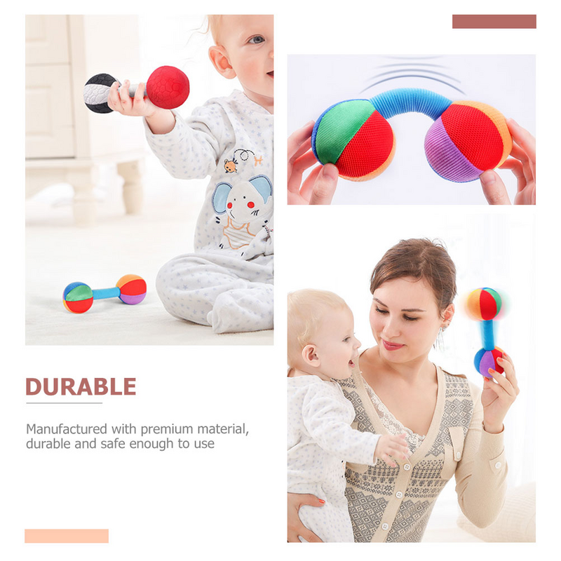 Super Small Grip Haltere para bebê, brinquedo calmante engraçado para infantil