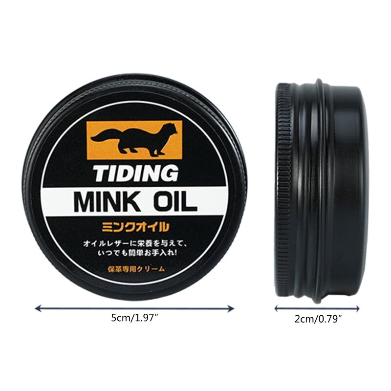 Mink Oil ครีมปฏิบัติการบำรุงรักษาหนังครีม Leathercraft อุปกรณ์เสริมสำหรับรองเท้ากระเป๋าหนัง Care Repair WAX