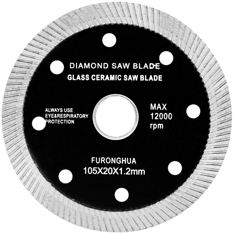 Lâmina de serra de diamante disco de corte de vidro lâmina de serra de mármore de diamante super fina roda de corte moedor de moagem de brasagem