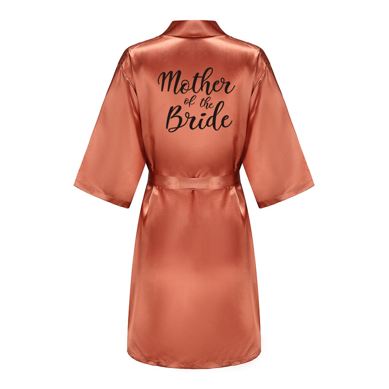 女性用サテンバスローブ,ブライダルガウン,ブライドメイドドレス,チーム,花嫁の母用,新しいコレクション