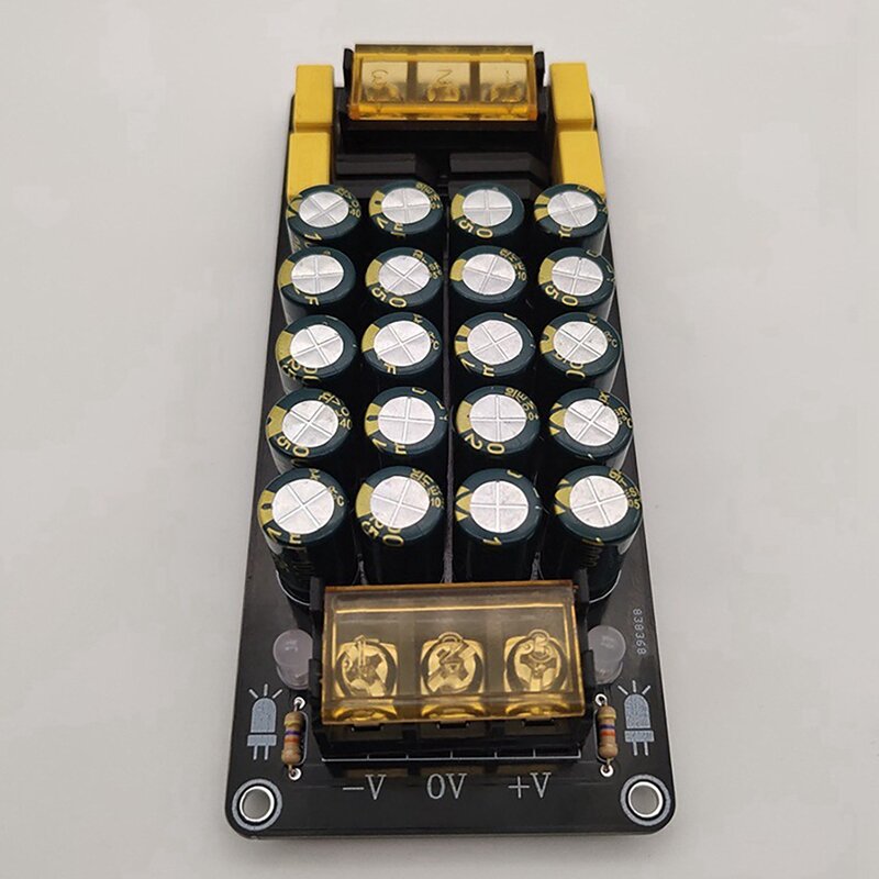 Módulo de filtro rectificador de doble potencia, placa amplificadora de potencia 6A X2, 2x300W, para filtro rectificador de amplificador de potencia, 2 uds.
