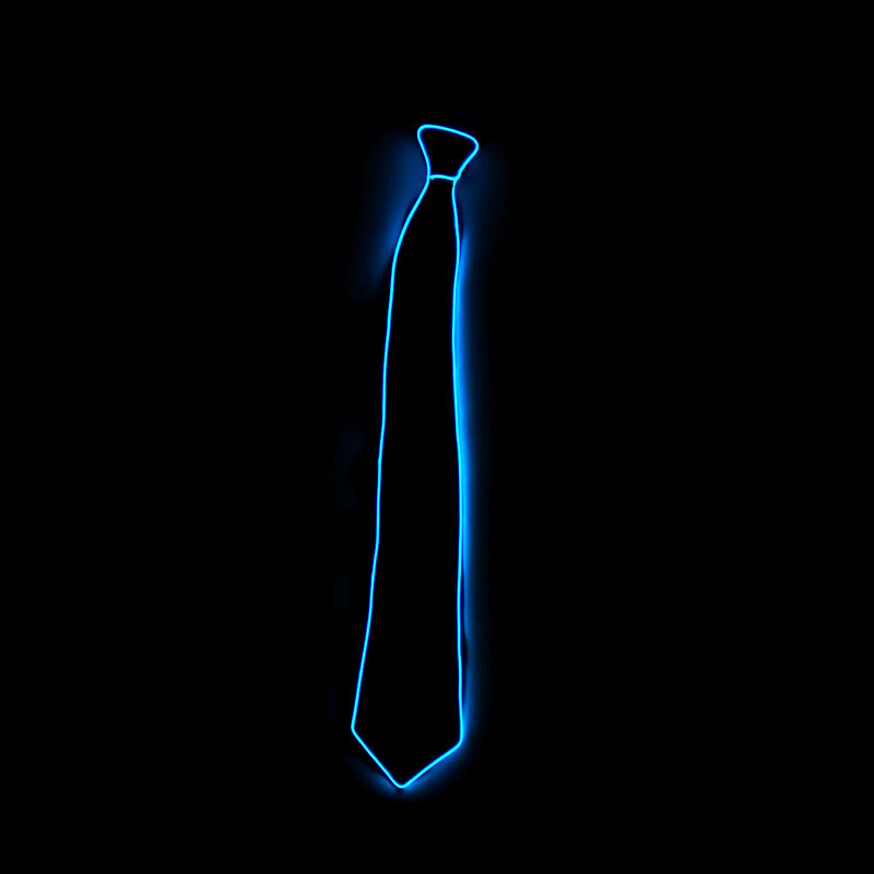 Lumière Néon Clignotante à LED pour Halloween, Fournitures de brevde Noël, Décoration de ixde Mariage, Fil EL Shoous, Ktie de la raq, 2023