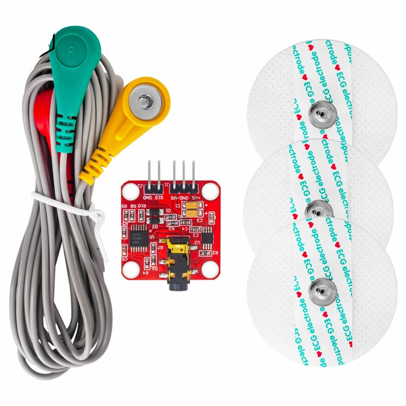Modulo sensore elettrico muscolare segnale analogico muscolare EMG kit di sviluppo elettronico di acquisizione del segnale mioelettrico