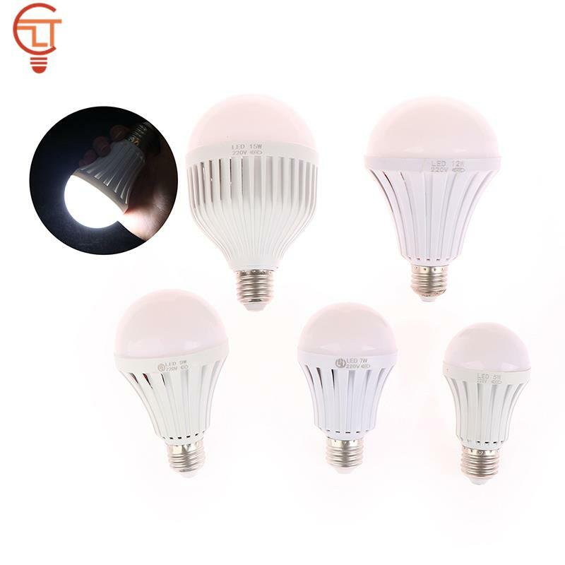 充電式緊急LED電球、ポータブルスポットライト、スマート電球、5w、7 w、9 w、12 w、15w、1個、新品