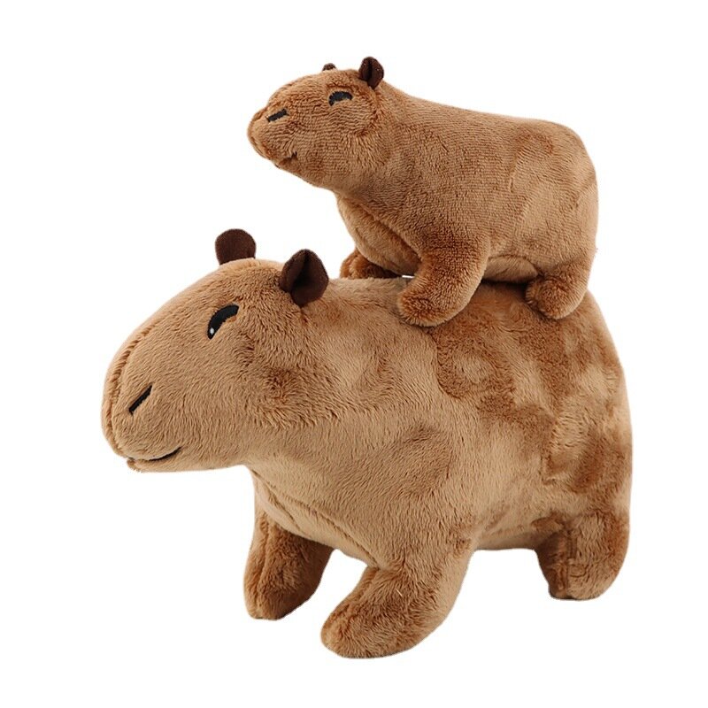Simulation Capybara Plush Doll Hamster Mouse Plushie Soft Stuffed Animals Kawaii Kids Toy Peluche Party Christmas Gift for Girls