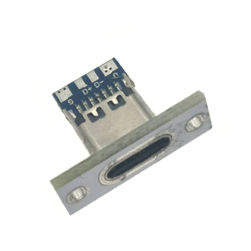Typ drut spawalniczy instalacji panelu gniazdo USB typ-C 2/4/6Pin złącze żeńskie złącze gniazdo portu ładowania