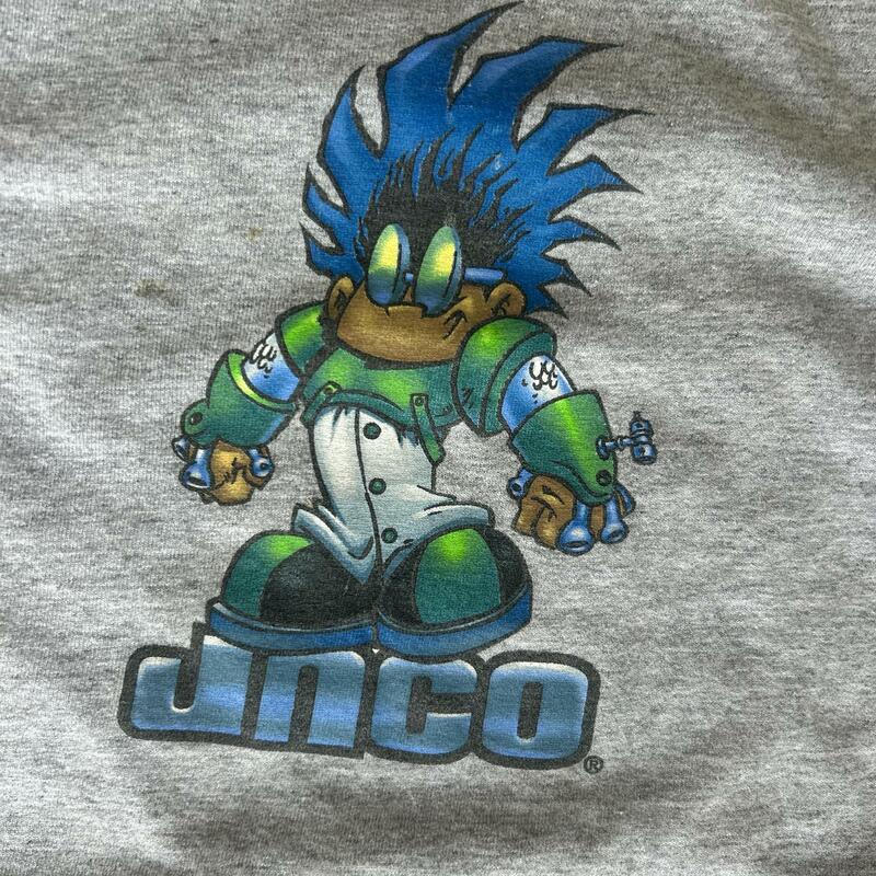 하라주쿠 빈티지 Jnco 로봇 남성 프린트 오버사이즈 티셔츠, 면 고딕 셔츠, 커플 스트리트 그래픽 y2k 상의, 고스 여성 의류