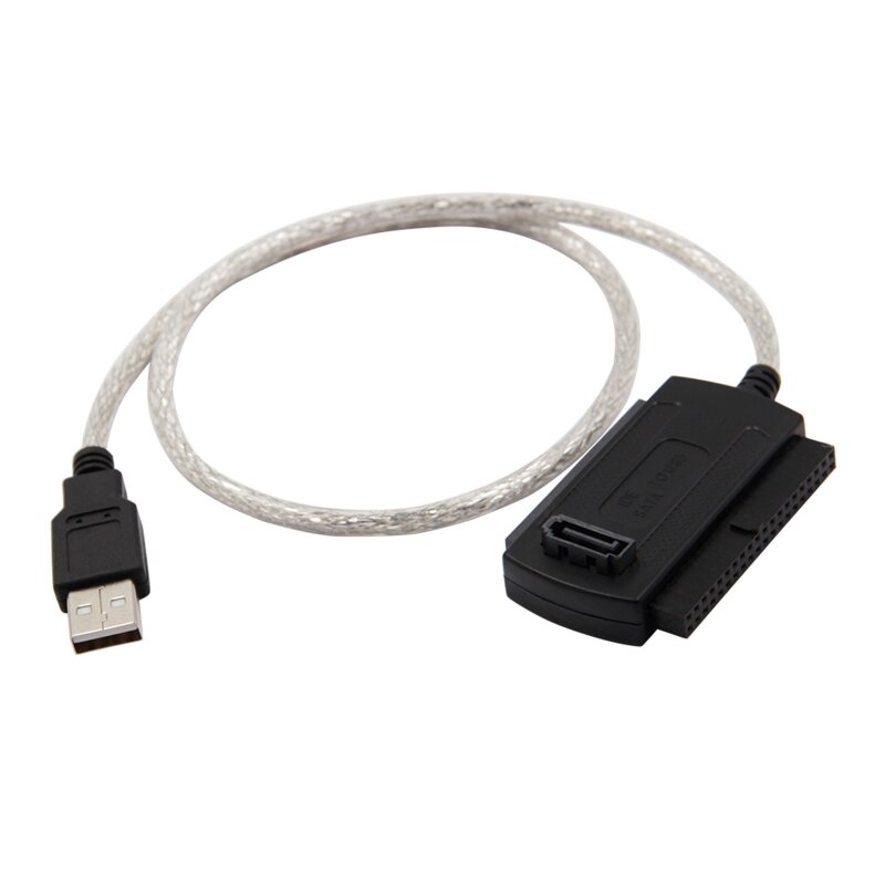 60CM HDD 하드 드라이브 디스크 케이블 USB 3.0 to IDE/Sata 2.5 "3.5" 어댑터 라인, 드롭 배송