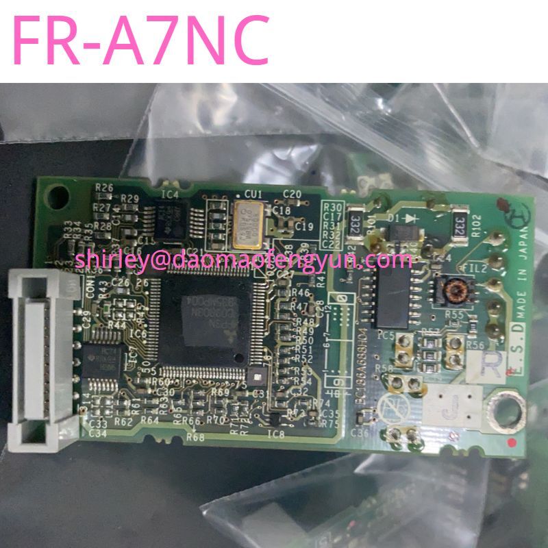 Бывший в употреблении преобразователь частоты CCLINK, модуль связи FR-A7NC/BC186A688G55