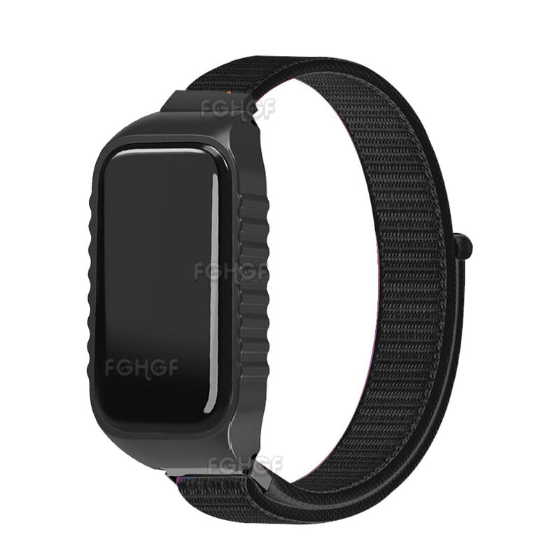 Voor Xiaomi Smart Band 8 Actieve Band Nylon Loop Polsband Armband Voor Mi Band 8 Actief Horloge Band Correa Riem Accessoires