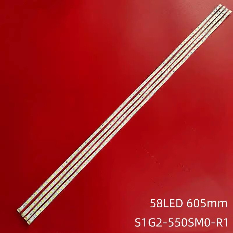 4 Stks/set Led Backlight Strip 60Leds Voor Sony 55inch-0d2e-60 S1G2-550SM0-R1 LJ64-02875A LJ64-02876A KDL-55HX750 KDL-55EX720