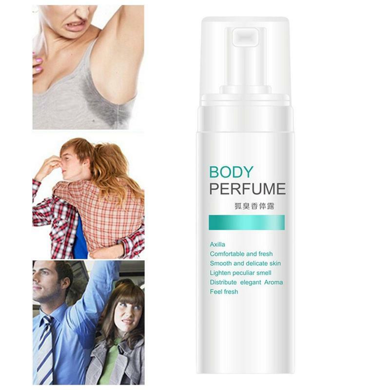 Spray desodorante para homens e mulheres, antiodorante, removedor de odores, controle energético do olfato, axilas escuras, 50ml