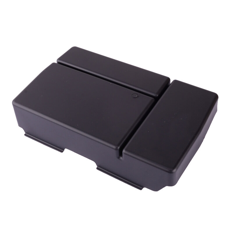 Car Center Console Armrest Storage Box, Black Tray Organizer, Plástico ABS, Fit para Honda CR-V 2023