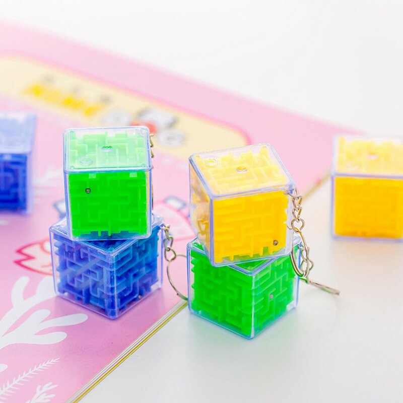 어린이 퍼즐 시리즈 작은 미로 배달 학생 선물, 어린이 장난감, 3 세 이상 랜덤 수학 조각, 0.03kg (0.07lb)