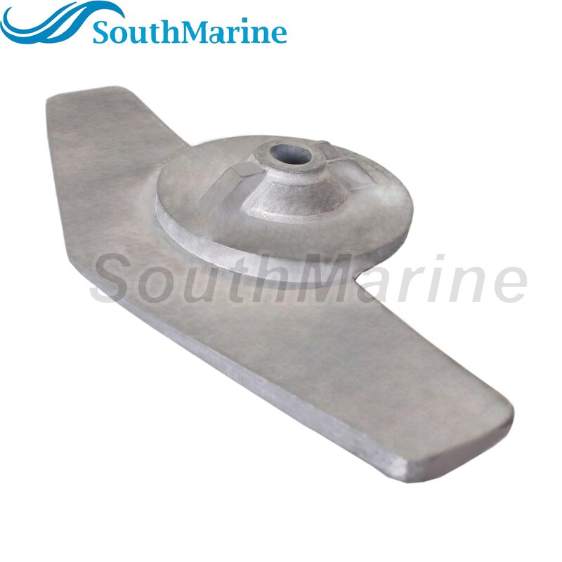 Outboard Motor 6B4-45251-00 Lower Casing Drive Anode for Yamaha Boat Engine 9.9HP 15HP E9.9DMH E15DMH