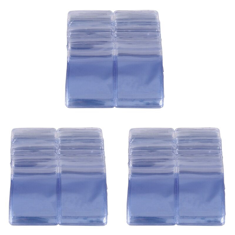 150Pc 6X4cm Zipper Closure Bags Clear Poly Bag Reclosable Plastic Small Baggies