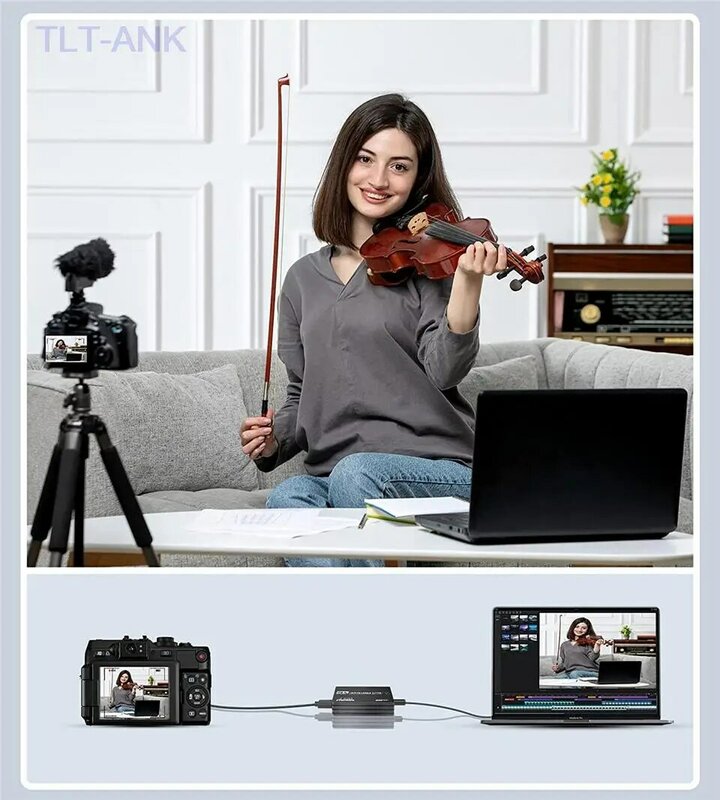 비디오 4K 프로 USB 3.0 비디오 캡처 카드, HDMI 호환, 1080P 60fps HD 비디오 녹음기 그래버, OBS 캡처 게임 라이브용