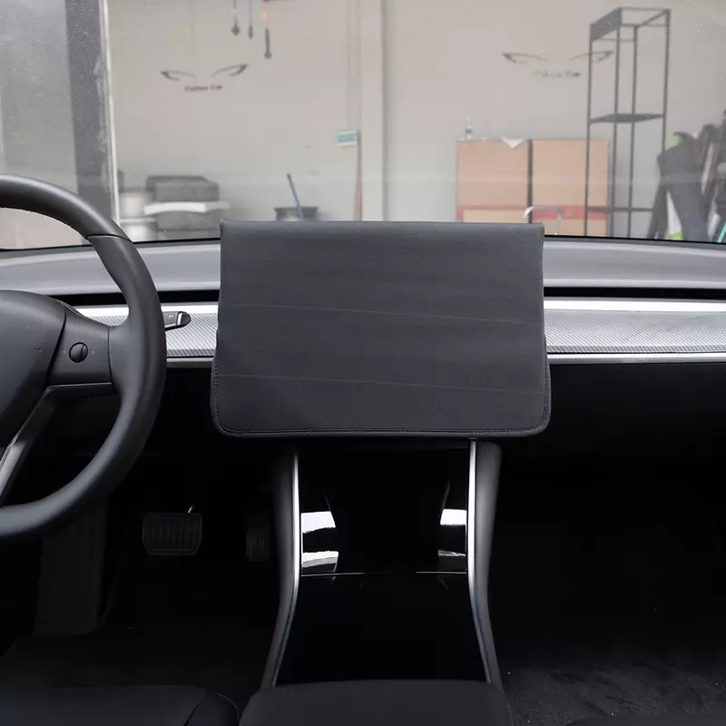 Touchscreen Cover para Tesla Model 3 Y, Center Control Navigation, Dashboard Screen, Película de Proteção Solar, Acessórios Interiores, 2023